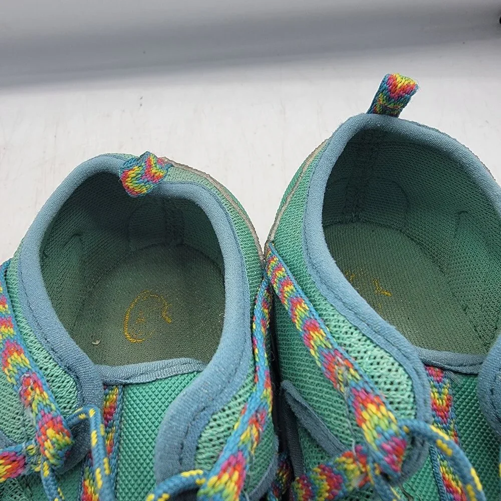 Chaco Outcross Girls 6 Teal Green Sandal Shoes Casual Outdoors Beach Walking